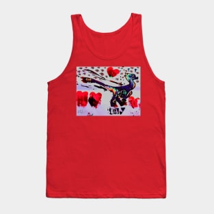 the peacocksaurus Tank Top